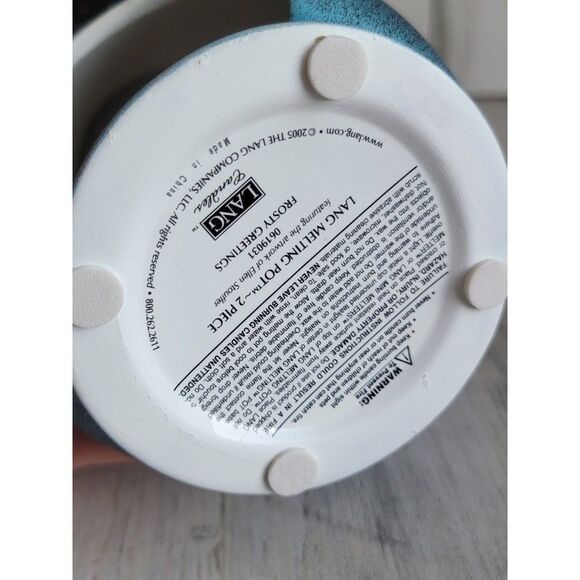 Lang Frosty greetings Melting Pot 2005 Xmas Decor Snowman - Picture 8 of 10